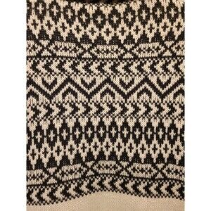 Great Northwest Indigo Shawl Cardigan L Western Mandala Aztec Tribal Winter Geo